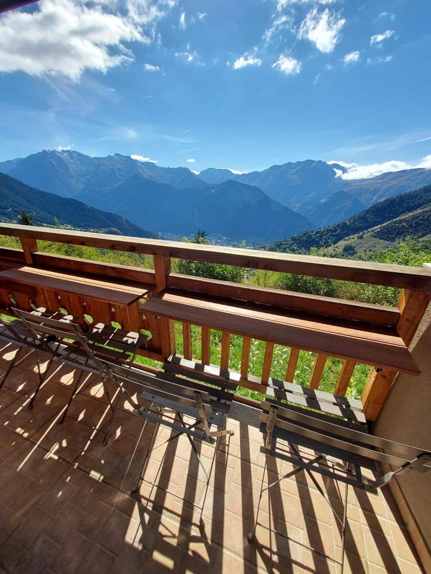 Appartement Confortable A L'Alpe D'Huez De 27 M² Avec Vue Montagne Alpe d'Huez Exterior foto