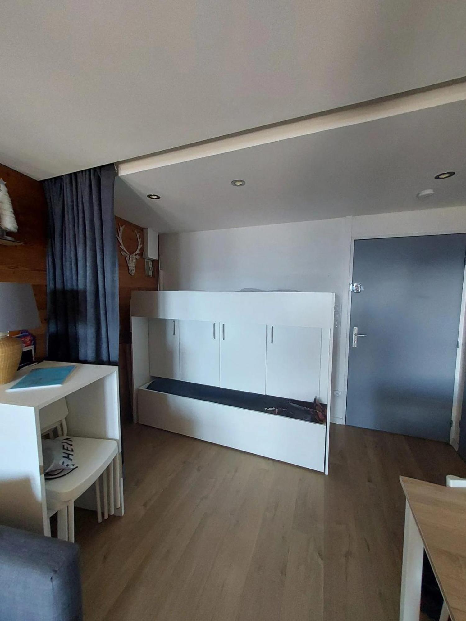 Appartement Confortable A L'Alpe D'Huez De 27 M² Avec Vue Montagne Alpe d'Huez Exterior foto