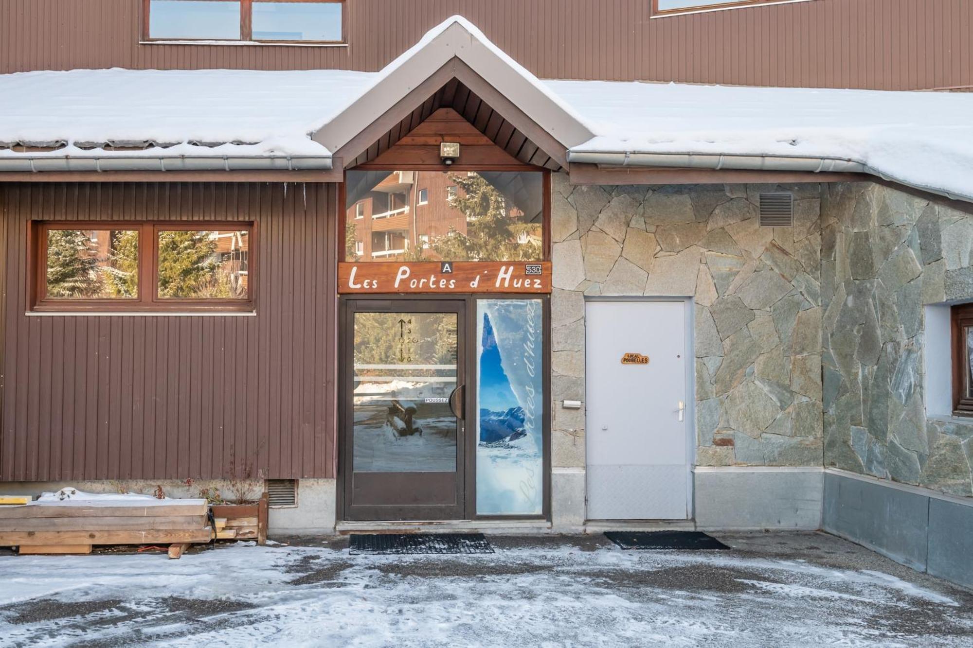 Appartement Confortable A L'Alpe D'Huez De 27 M² Avec Vue Montagne Alpe d'Huez Exterior foto