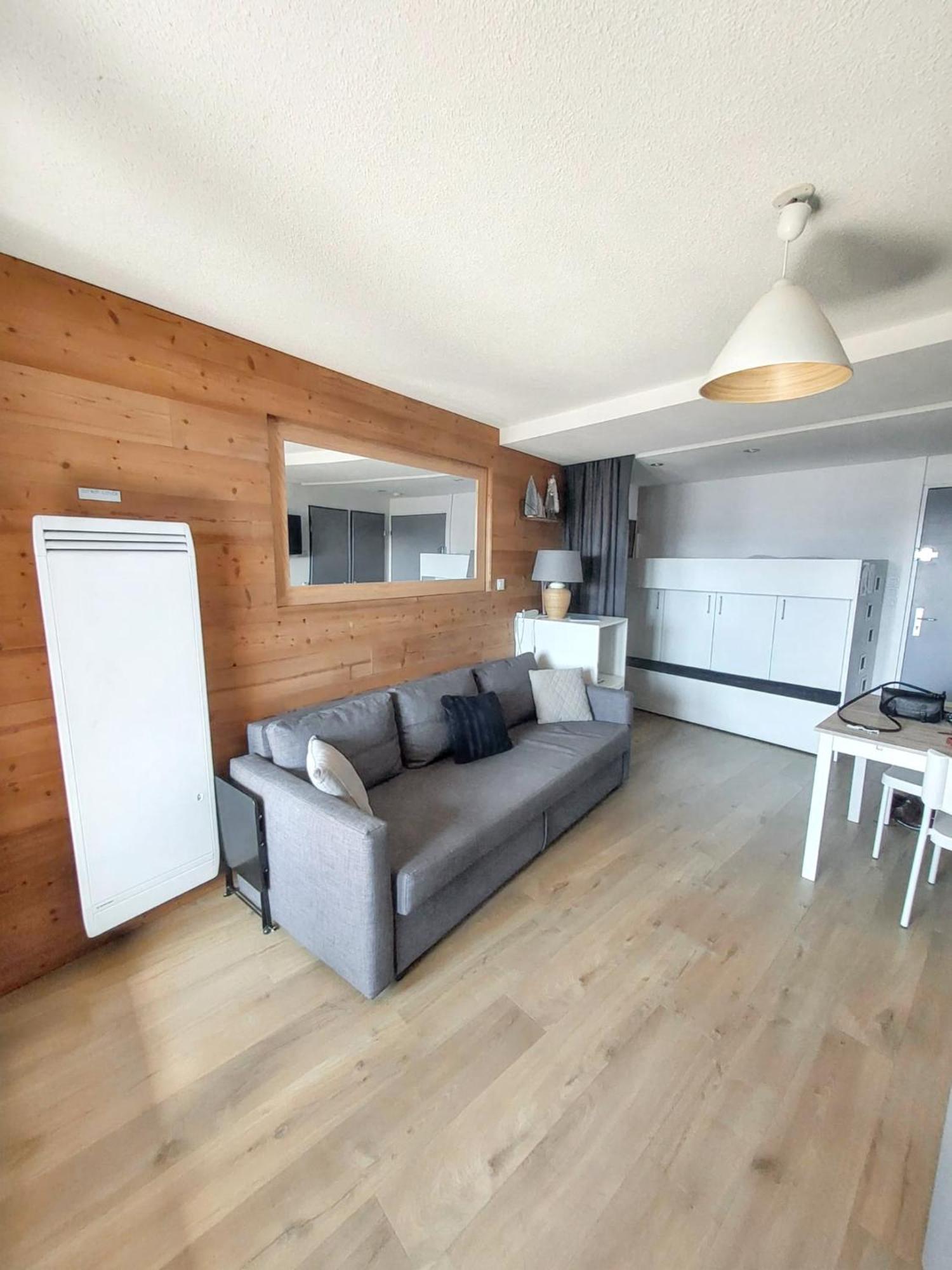 Appartement Confortable A L'Alpe D'Huez De 27 M² Avec Vue Montagne Alpe d'Huez Exterior foto